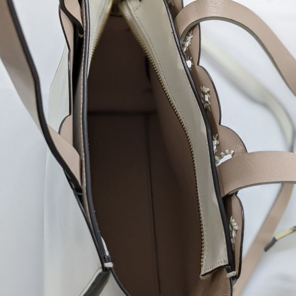 Kate Spade Mini Mina Magnolia Street Eyelet Handbag with Crossbody Attachment - Picture 3 of 9